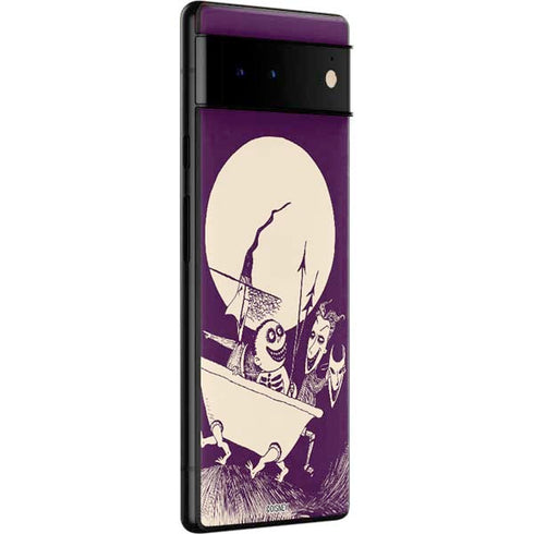 Disney The Nightmare Before Christmas Lock Shock and Barrel Art Google Pixel 6 Pro Skin
